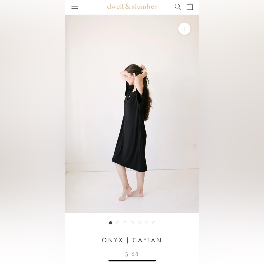 Dwell and Slumber Onyx Caftan